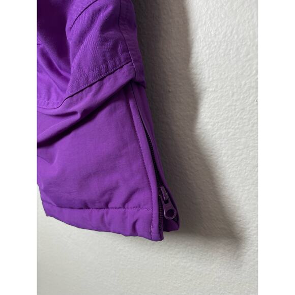 Lands End Kids Girls Snow Pants Purple Size 4 Grow-a-longs - Picture 6 of 8